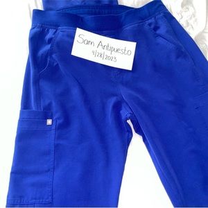 RESERVED Blue Figs Scrub Pants only